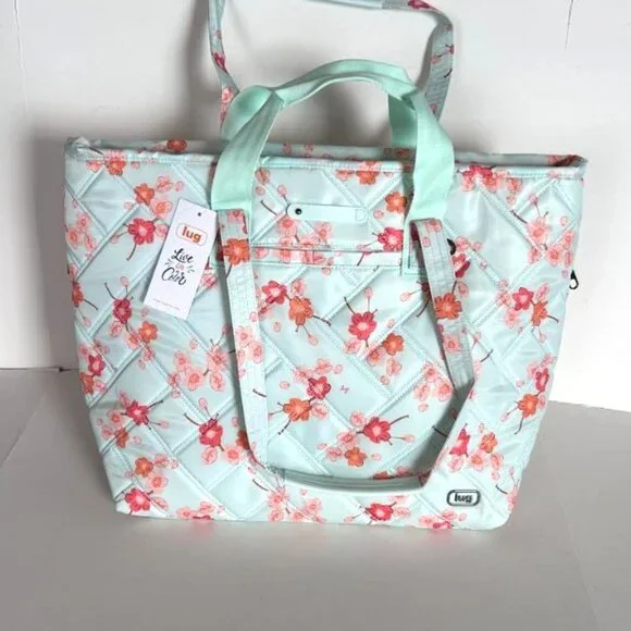Lug Expandable Carry-All Tote Bag-Ferry SE XL Sakura Blossom - Picture 7 of 15